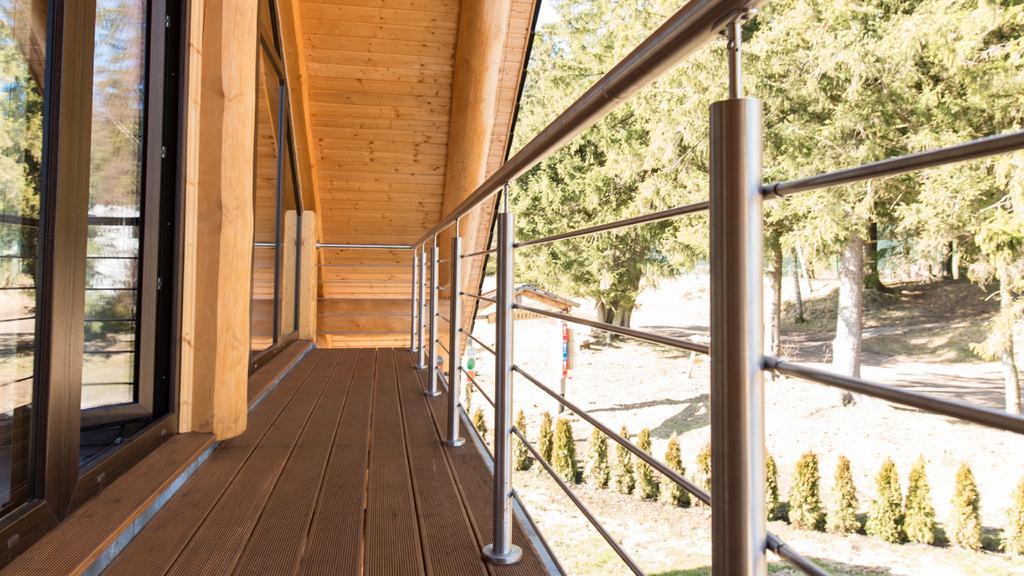 Naturstammhaus Und Appartements Zum Brockenbaecker Tanne Extérieur photo